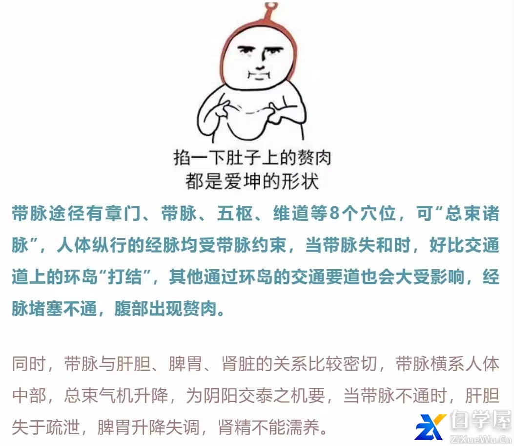 迷罗亲讲「带脉‮练训‬营」玉带环腰‮理调‬带脉「带脉总束诸经」3.jpg