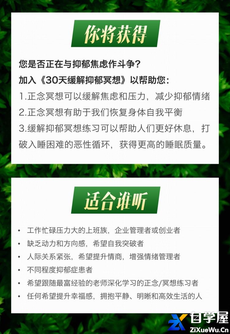 30天缓解抑郁冥想：快速提升情绪疗愈力，摆脱焦虑，缓解压力 .jpg